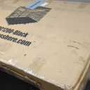 FDW Extra Large Dog Crate Dog Kennel Cage with Double Door,48 inch Folding Metal Wire Dog Cage with Removable Tray&Divider Panel,Pet Crate for Large Dogs,Black