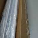 LazBlinds No Tools No Drill 1" Vinyl Mini Blinds, Cordless Blinds for Windows, Light Filtering Horizontal Window Blinds & Shades, 41" W x 64" H, White