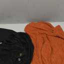 KILISU Long Sleeve Shirts for Women V Neck Lightweight Sweaters Fall Tops Tunic Cute Casual Loose Fashion Clothes 2025. Large