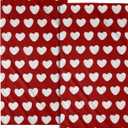 Miaoquhe Valentines Day Red White Heart Love Kitchen Towels Set of 2 Romantic Bathroom Towels 14"x28" Valentines Hand Towels Quick Dry Soft Wedding Decorative Fingertip Towel for Home Spa Hotel