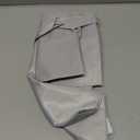 Polecasa Extra Heavy Duty Large Laundry Bag with Sturdy Handles and Drawstring Closure, 28 x 36 inches Storage Bag for Basket, College, Dorm, Travel, Silver