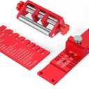 Chisel Sharpening Jig, Wood Honing Guide for Chisels and Planes Width 0.1" to 2.8" with Sharpening Angle Fixture, Angle Gauge from 10° to 45°