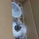 52 Inch Quiet DC Motor White Ceiling Fan with Light Remote Control, Indoor 3 Blade Modern Ceiling Fan for Bedroom Living Room