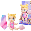 Baby Alive Mermaid Splash Harper Hugs Waterplay Doll, Blonde Hair, 11 Inches, Water Safe Toys for 3 Year Old Girls and Boys & Up,Nurturing Dolls, Pre-school