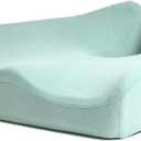 C CUSHION LAB Patented Pressure Relief Seat Cushion for Long Sitting Hours on Office/Home Chair, Car, Wheelchair - Extra-Dense Memory Foam for Hip, Tailbone, Coccyx, Sciatica - Wellness Green