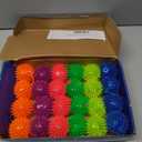 24Pcs Light up Bouncy Balls Bulk, Glow in The Dark LED Flashing Balls for Kids Adults Dogs, Squeaky Dog Toys, Durable Toys, Large Dog Toys for Aggressive Chewers