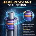 Qty (2) QiMox Hood Struts Lift Supports Shocks Compatible With 2004 2005 Acura TL