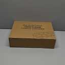 Snackle Box Container, 304 Stainless Steel Divided Serving Tray with Lid and Handle, Portable 8 Compartments Veggie Tray for Fruits,Veggies,Nuts &Candy, Dishwasher Safe for Travel,Picnic,Beach&Parties (Clear)