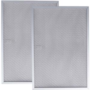 PACK 2- BPS1FA36 Aluminum Range Hood Filter Replacement Part by Seentech- Compatible with Broan QS1 36" and NuTone Allure 36" WS1 - Replaces 99010300 WB02X10706 WB02X10710