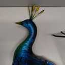 Solar Metal Peacock Garden Stake Light – Outdoor Decorative Peacock Statue for Lawn, Patio, and Backyard Decoration, 28inches