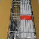 Shelving Inc. 8" d x 24" w Chrome Wire Shelving with 3 Tier Shelves, Weight Capacity 800lbs Per Shelf