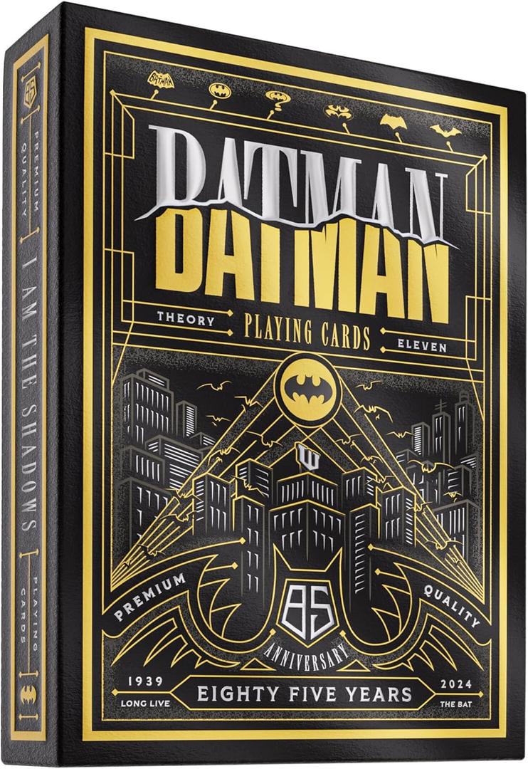 theory11 Batman 85th Anniversary Playing Cards, Premium Playing Cards, Poker Size Standard Index theory11 Batman 85th Anniversary Playing Cards, Premium Playing Cards, Poker Size Standard Index