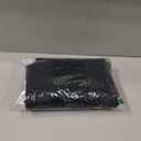 Smiry Luxury Chenille Bathroom Rugs 24x16, Extra Soft and Absorbent Shaggy Bath Mat, Machine Washable, Non-Slip Plush Carpet Runner for Tub, Shower, and Floor, Home Decor Accessories, Black