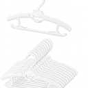 Pack Baby Closet Organizer System- Baby Hangers  Newborn to 24 Months Nursery Closet Organization Set, Extendable Non-Slip Hangers, Gift for New Moms Hangers