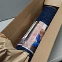 Yimobra Welcome Mat Outdoor Indoor, All-Season Waterproof Front Door Mat Outside Entrance, All-Weather Heavy Duty Non-Slip Doormat, Low Profile Porch Patio Entrance Mats, 36x24, Blue