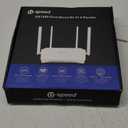 AX1500 WiFi 6 Router Dual Band Wireless Internet Router, Wireless Speed Up to 1.5 Gbps, Full Gigabit Ports, Beamforming, OFDMA, MU-MIMO, Parental Controls, WPA3, EasyMesh