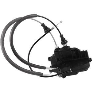 Rear Right Passenger Side Power Door Lock Actuator Motor with Cable for Hyundai Sonata 2007-2010 Door Latch Actuator Assembly Replace No.814203K500 Black Premium Fit Design