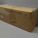 SDADI Screwless Giant 4-in-a-Row Game Set with Block-Style Assembly, Adjustable Height 4-to-Score Connect Game, Portable Family Yard Game for Indoor & Outdoor Play (Red Blue)