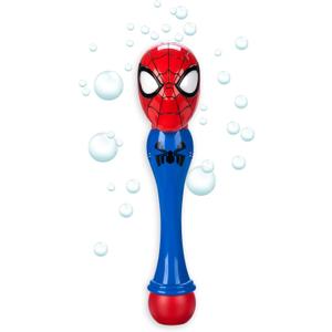 Disney Store Official Spider-Man Light-Up Talking Bubble Wand - Perfect for Kids & Fans, Authentic Design, Ideal for Outdoor Play & Parties, Durable & Safe for All Ages