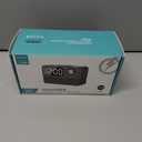 15W Fast Wireless Charger with Bluetooth Speaker and Alarm Clock Radio,4 in1 Wireless Charging Station for iPhone,Android Phones with FM Radio for Bedroom (7inch, Gray)