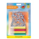 Window Art: Fun Fruits - Ages 6+, 2 Pack