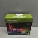 NOVOSTELLA Smart RGB LED Flood Light Outdoor 60W Tunable White, Color Changing Landscape Halloween Uplights, IP66 Waterproof, Group Control Spotlights, 2700K-6500K Strobe Lights for House Event 1PC