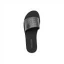 Volcom womens Not So Simple Platform Slide Sandal (9, Black)