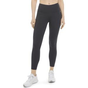 Energy Zone Women's Cotton Stretch High Waist Ankle Legging (Medium, Charcoal Heather)