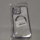 Spevert Magnetic Clear Case for iPhone 13 Pro Max with Camera Lens Protector Full Protection Case Compatible with MagSafe Elegant Anti-Scratch Case Cover 6.7 Inch (Purple)