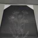 Drsoum Vintage Boho Botanical Flower Wall Art Framed Retro Floral Wall Prints Wildflower Neutral Rustic Bohemain Artwork Kitchen Bedroom Ready to Hang 24x36in Black Framed