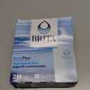 Brita Plus Water Filter, BPA-Free, High-Density Replacement Filter for Pitchers and Dispensers, Reduces 2x Contaminants*, Lasts Two Months or 40 Gallons, Includes 2 Filters
