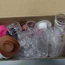 Sumind 40 Pcs Western Party Decoration Supplies Plastic Mini Cowboy Hats with 1 oz Miniature Cowgirl Cowboy Boot Shot Glasses