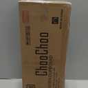 ChooChoo Bathroom Wall Cabinet, Over The Toilet Space Saver Storage Cabinet, Medicine Cabinet with 2 Door and Adjustable Shelves, Cupboard (White)