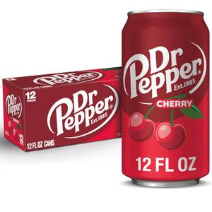DR PEPPER - CHERRY, 12 OZ, 12 PK (EXP 02/12/26)