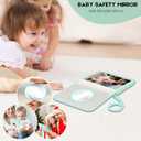 Baby's My First Family Album Holds 21 4x6 Photos, Baby Sun Photo Album Soft Cloth Family Book,My First Photo Book for Baby or Toddlers,Cute Book Gift for Babies Shower Newborns Family Photos (Green)