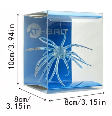 Sea Urchin Soft Lure, Urchin Baits For Bass Fishing, Multi Tentacle Realistic Fuzzy Dice Sea Urchin Bait, Silicone Swimbait For Perch, Freshwater Saltwater Lure For Lake River Shore Black Pit Fishing