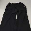 Agnes Urban Men's Joggers Sweatpants Open Bottom Straight Leg Casual Loose Fit Running Athletic Jersey Pants with Pockets (S, Black)