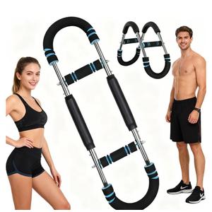 Twister Arm Trainer - Adjustable 60-100lbs Resistance Arm & Chest Workout Equipment for Home Gym Fitness , Arm Strengthener for Men, Power Twister Bar for Biceps, Forearm & Shoulder Training