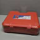 28PCS Radiator Pressure Tester Kit, Universal Coolant Pressure Tester and Vacuum Refill Tool with Adapters for Automotive Cooling System Leak Detection(Red)