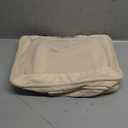 BAGAIL 4 Set/6 Set/8 Set Compression Packing Cubes Travel Accessories Expandable Packing Organizers (Square Mesh, 06-Beige)