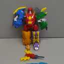 6+ Kids 5-in-1 Dinosaur Transforming Robot Toy - Safe, Durable, Easy Assembly | Educational Gift for Boys & Girls - Build & Combine into Mega Robot with Weapon