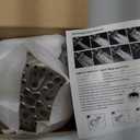 Cobbe Filtered Shower Head, 7 Modes High Pressure Shower Heads - 16 Stage Shower Head Filter for Hard Water for Remove Chlorine and Harmful Substances (Elegant Brushed Nickel, 5 Inch Round)