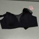 MOVINUN Wireless Bra Push Up Comfort Seamless Support No Underwire T-Shirt Bra Lift Padded Sexy Back Fat Smoothing V Neck Invisible Sleep Bralette, Medium