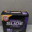 ARM & HAMMER Clump & Seal SLIDE Platinum Multi-Cat Clumping Cat Litter, 14-Day Odor Control, EZ Clean Technology, 18 lbs  No Scrubbing, Powerful Odor Eliminator