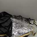 Golf Cart Cover Enclosure 4&6 Passenger, Golf Cart Cover for Yamaha Club Car EZGO, Waterproof 600D Oxford Rain Cover, Transparent Tail Light Panel, Foldable Door,4-Sided Clear Windows