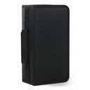 YILAG DVD Case CD Storage, 128 Capacity CD Cases Holder DVD Storage Case Holders CD DVD Disc Case Storage Wallet Binder for Car Home Office Travel (128 Black)