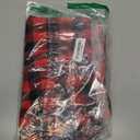 OBBUE Dresstore Vintage Pleated Skirt Floral A-line Printed Midi Skirts with Pockets