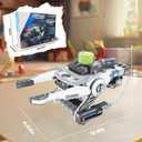 SMIESSKIDDO Robotic Mechanical Hand STEM Toy for Kids 8 9 10 11 12 13 14 | Parents Choice Award Winner | Kids Birthday Gift | DIY Engineering Kit for 8-14 Years Old Boys & Girls - White