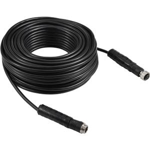 DALLUX Backup Camera Cable 4PIN Video Power Aviation Extension Wire for Vehicle Car Camper Bus Van Truck Motorhome Trailer RV Reverse Rearview Monitor CCTV System Waterproof Shock Proof 15m 49.2ft
