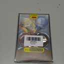 4 Pack Airtag Holder IPX8 Waterproof for Apple Air Tags with Keychain, Hard PC Cover [Anti-Scratch] for Air-Tag Item Finder GPS Tracker Case Key Chain, Clear/Black/Blue/Red